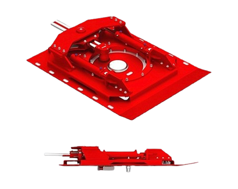 LowBed System 5th Wheel Mechanism Lightweight Model