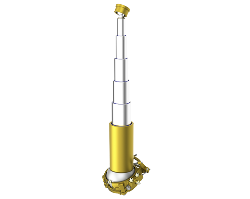 Damper Silindiri (Alttan Küre Yataklı)