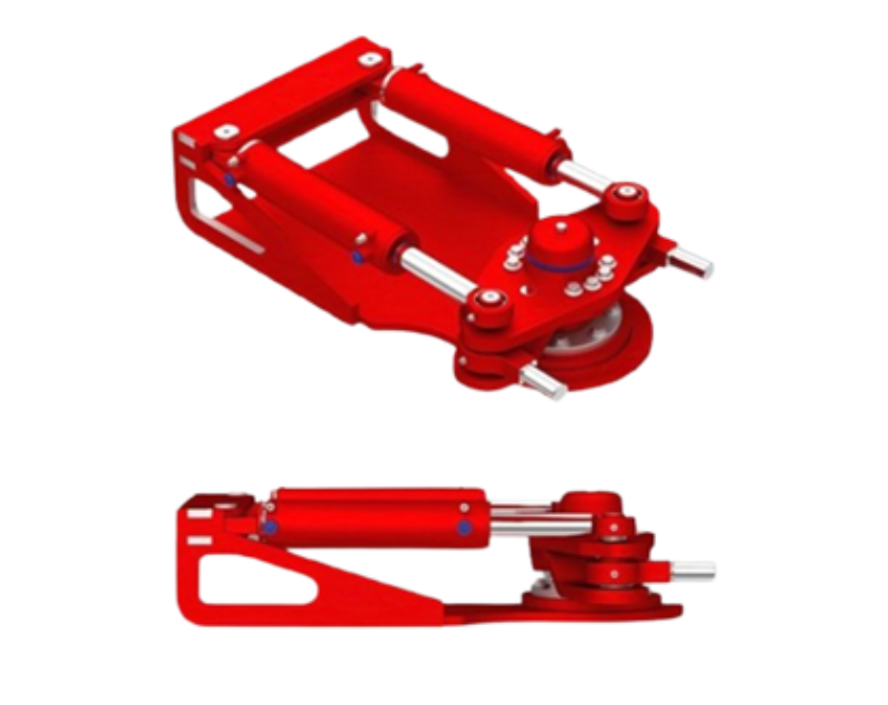 Lowbed system Flat model Rear mechanism