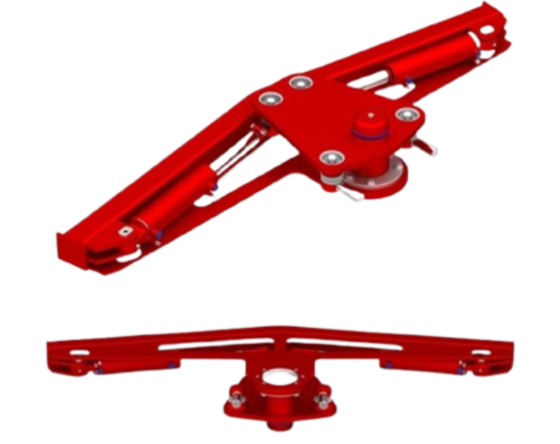 LowBed System V-Type Model Rear Mechanism